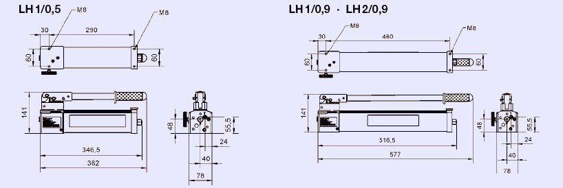 Handpumpe LH1 Skizze