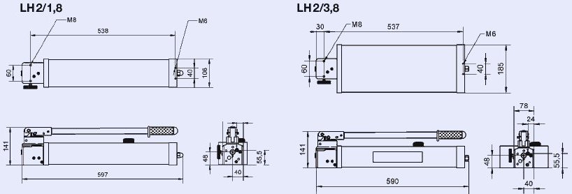 Handpumpe LH2 Skizze