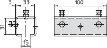 C-Schienenverbinder