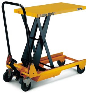 Scherenhubtisch, verfahrbar Modell HF/S