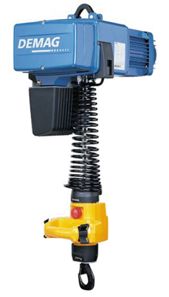 Demag Kettenzug Manulift mit Elektrofahrwerk