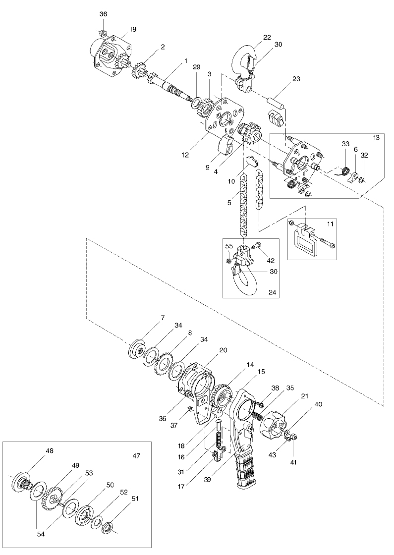 Ersatzteile für Yale Typ PT H.O. Rosinski GmbH