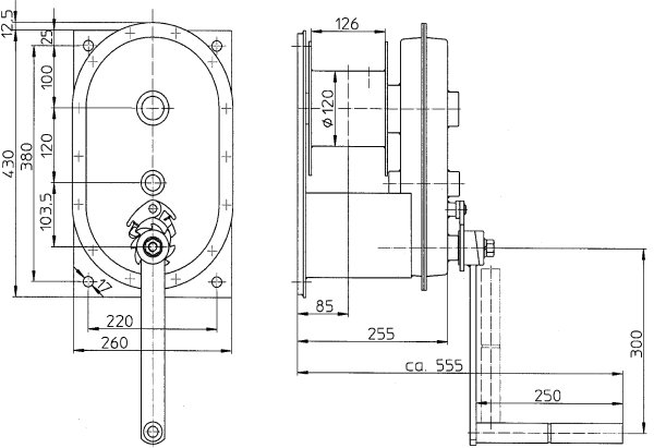 Hand-Seilwinde 220.3