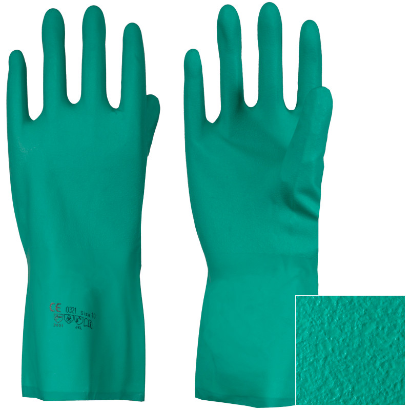 LEIPOLD Chemikalienhandschuhe LeiKaChem® 1342 EN 388, EN 407, EN 374 PSA-Kategorie III