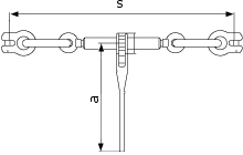 Abmessungen Ratschenspanner ERSP