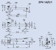 Handpumpe ZPH 1A/1 bzw. 1AF/1 Skizze