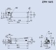 Handpumpe ZPH 1A/5 Skizze