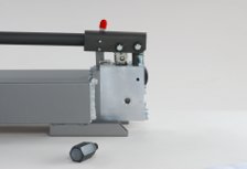 Handpumpenzubehör Manometeranbau seitlich am Pumpenkopf