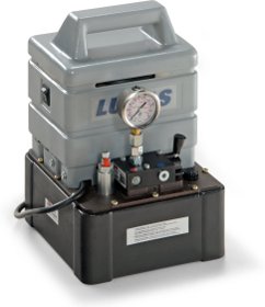 Hydraulikaggregat PO4-4-NA mit Manometereinheit MEG