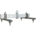 Aluminiumtraverse in H-Bauweise verstellbar