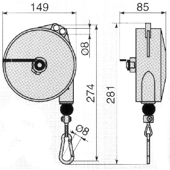 Federzug 9320