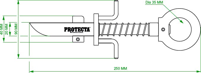 Ankerpunkt für Metallkonstruktionen