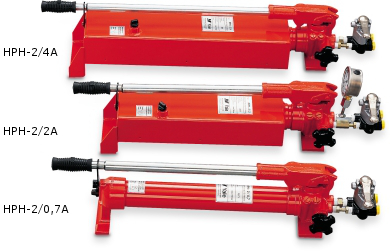 Handpumpen für doppeltwirkende Zylinder Modell HPH