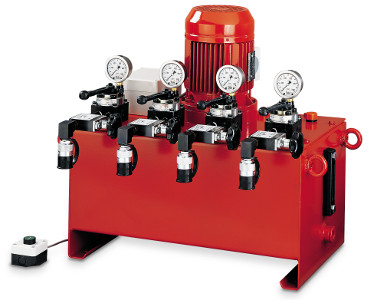 Elektro-Hydraulikaggregat PMF mit Hand-Ventil