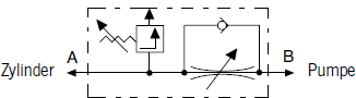 Hydrauliksymbol VSM