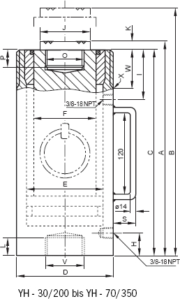 Doppelwirkender Hydraulikzylinder
