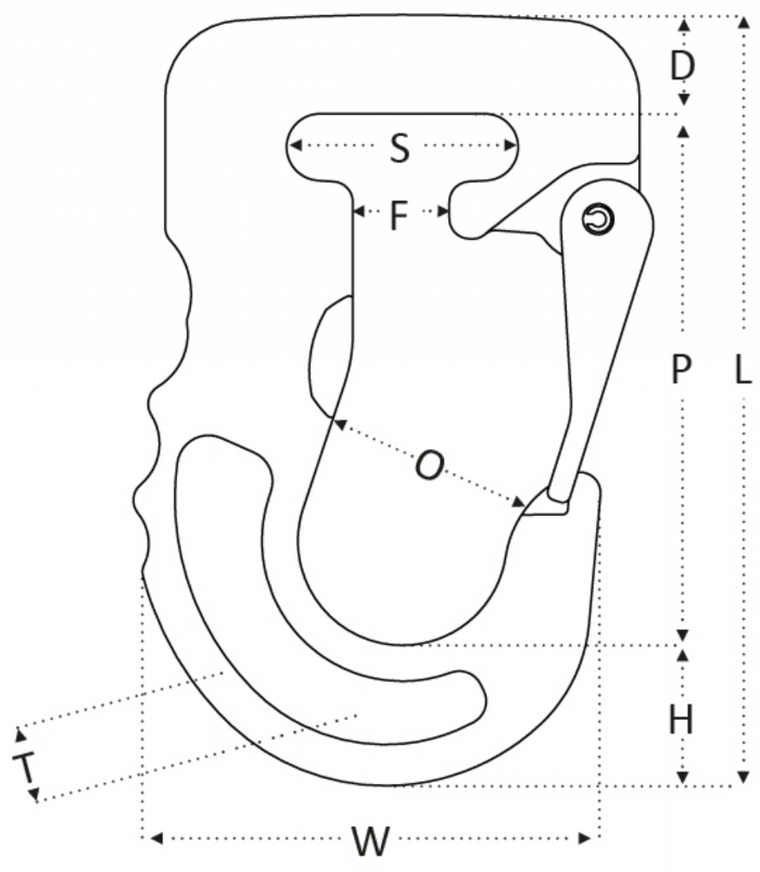 Rundschlinge RSE, 01000 - 2m, 1 t, Einfachmantel, violett - Yale